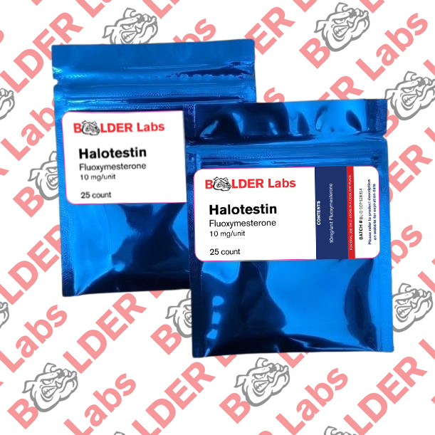 Bolder Halotestin 10mg@25Tabs by U.P.Anabolics