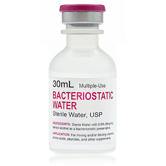 Bacteriostatic/Reconstitution Water for HGH, HCG Peptide products 30mL